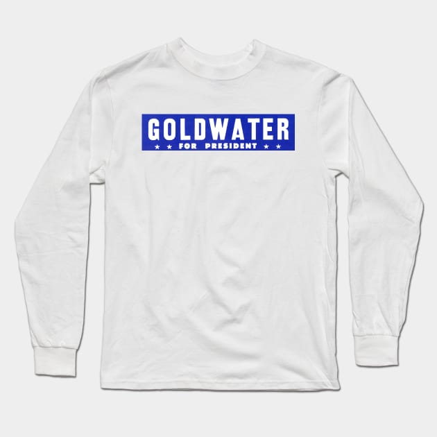 1964 Barry Goldwater for President Long Sleeve T-Shirt by historicimage